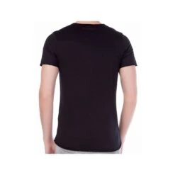 Red Bridge Herren World Travel T-Shirt Schwarz -EA7 Geschaft m1075 black red bridge herren world travel t shirt schwarz m10754