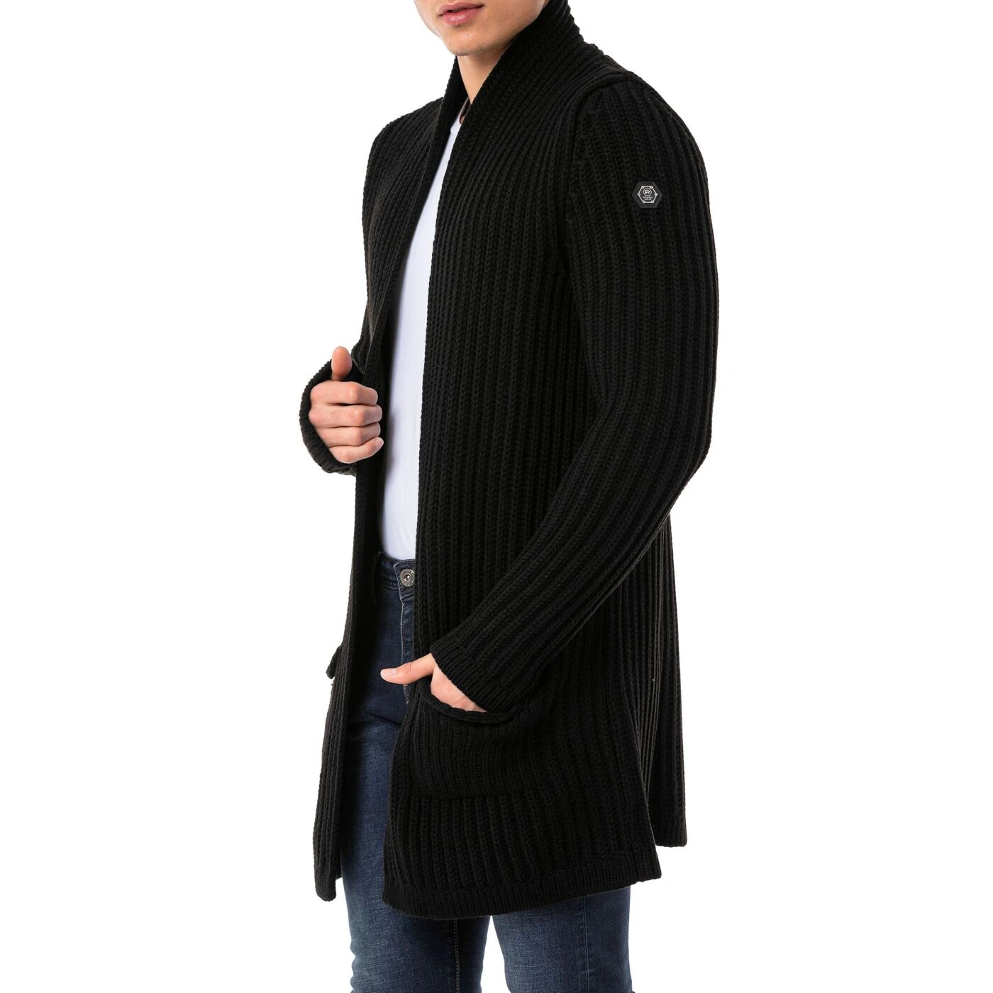 Red Bridge Herren Cardigan Strickjacke Long Cut 5 Red Bridge Herren Cardigan Strickjacke Long Cut – Bild 3