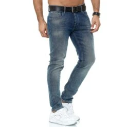 Red Bridge Herren Jeans Hose Slim-Fit Denim Stonewashed Arena B -EA7 Geschaft m4250 red bridge herren jeans hose slim fit denim stonewashed arena b m4250 163