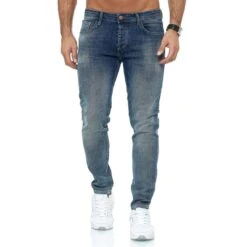 Red Bridge Herren Jeans Hose Slim-Fit Denim Stonewashed Arena B -EA7 Geschaft m4250 red bridge herren jeans hose slim fit denim stonewashed arena b m4250 166