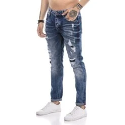 EA7 Geschaft -EA7 Geschaft m4285 red bridge herren jeans hose denim pants 32