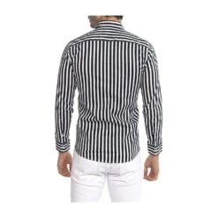 Red Bridge Herren Hemd Modern Fit Gestreift Langarm -EA7 Geschaft m5030 red bridge herren hemd modern fit gestreift langarm3