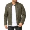 Red Bridge Herren Jacke Übergangsjacke Bikerjacke Gesteppt Dunkelkhaki -EA7 Geschaft m6053 darkkhaki red bridge herren jacke uebergangsjacke bikerjacke gesteppt dunkelkhaki m6053