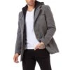 Red Bridge Herren Mantel Trenchcoat Lange Jacke -EA7 Geschaft m6092 red bridge herren mantel trenchcoat lange jacke