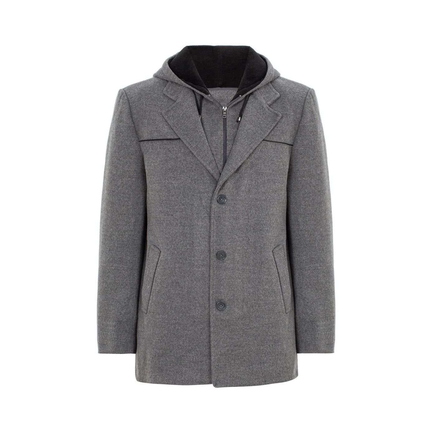 Red Bridge Herren Mantel Trenchcoat Lange Jacke 6 Red Bridge Herren Mantel Trenchcoat Lange Jacke – Bild 4