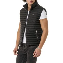 Red Bridge Herren Weste Mit Stehkragen Bubble Vest