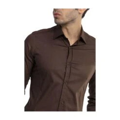 Red Bridge Herren Basic Design Slim Fit Langarm Hemd Braun 10 Red Bridge Herren Basic Design Slim Fit Langarm Hemd Braun -EA7 Geschaft r 2111 brown red bridge herren basic design slim fit langarm hemd brown r 21113