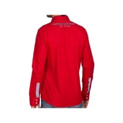 Red Bridge Herren R-Style Design Regular Fit Langarm Hemd Rot -EA7 Geschaft r 2130 red red bridge herren r style design regular fit langarm hemd rot r 21304
