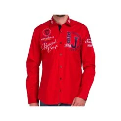 Red Bridge Herren Professionel Design Regular Fit Langarm Hemd Rot -EA7 Geschaft r 2131 red red bridge herren professionel design regular fit langarm hemd rot r 21313