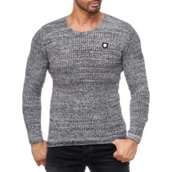 Red Bridge Herren Men Of The Year Strickpullover Pullover Grau Melange -EA7 Geschaft r31502 greymelange red bridge herren men of the year strickpullover pullover grau melange r315026