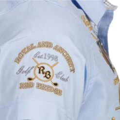 Red Bridge Herren Golf Club Kurzarm Hemd Hellblau -EA7 Geschaft r41604 lightblue red bridge herren golf club kurzarm hemd hellblau r416044