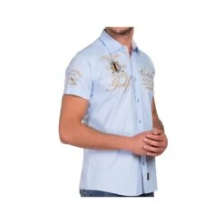 Red Bridge Herren Golf Club Kurzarm Hemd Hellblau -EA7 Geschaft r41604 lightblue red bridge herren golf club kurzarm hemd hellblau r416049
